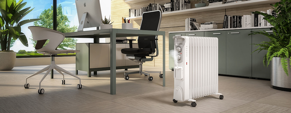 SPLENDID CALDORADHUMI13 - Ölradiator 2500W mit Luftbefeuchter