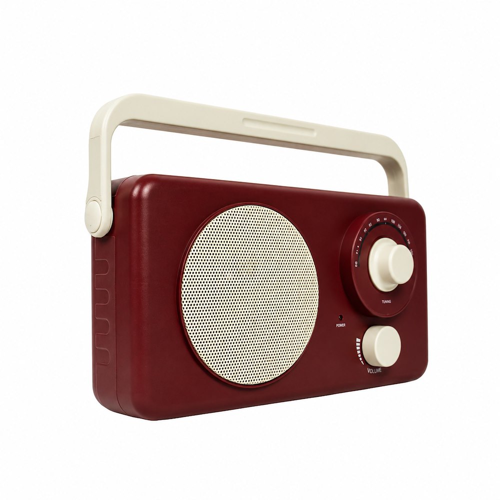 MAJESTIC AMELIABR 0756883 RADIO PORT.FM DOPPIO SISTEMA DI ALIMENTAZ. MARRONE