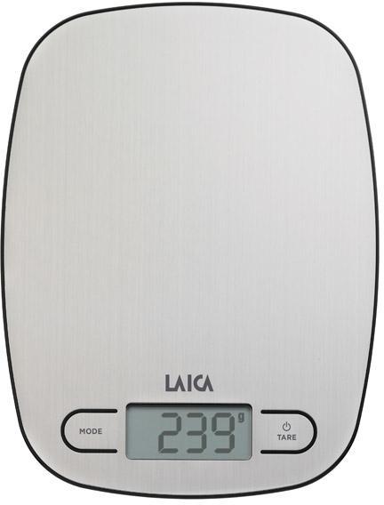 LAICA KS1033 BILANCIA DA CUCINA 5KG/1GR DISPLAY LCD GRIGIO