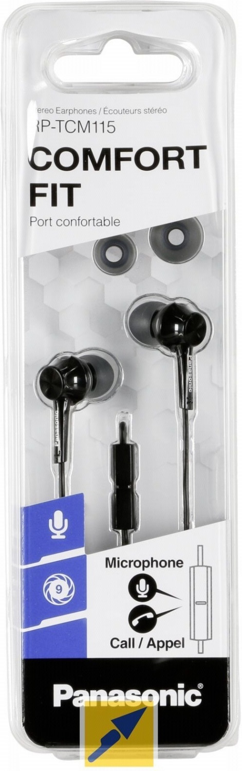 PANASONIC RPTCM115EK - Panasonic RP-TCM115 In-Ear Kopfhörer