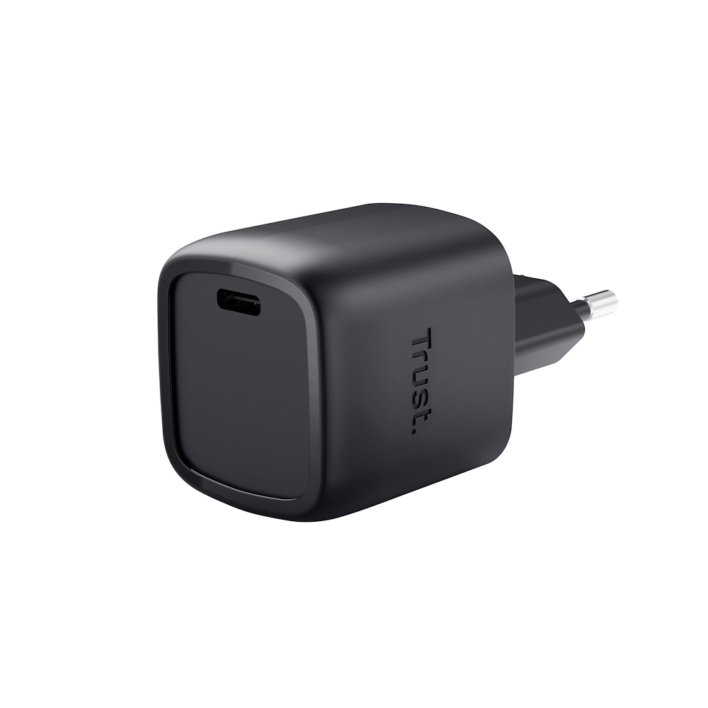 TRUST 25519 - Trust Maxo 30W USB-C Ladegerät in Schwarz