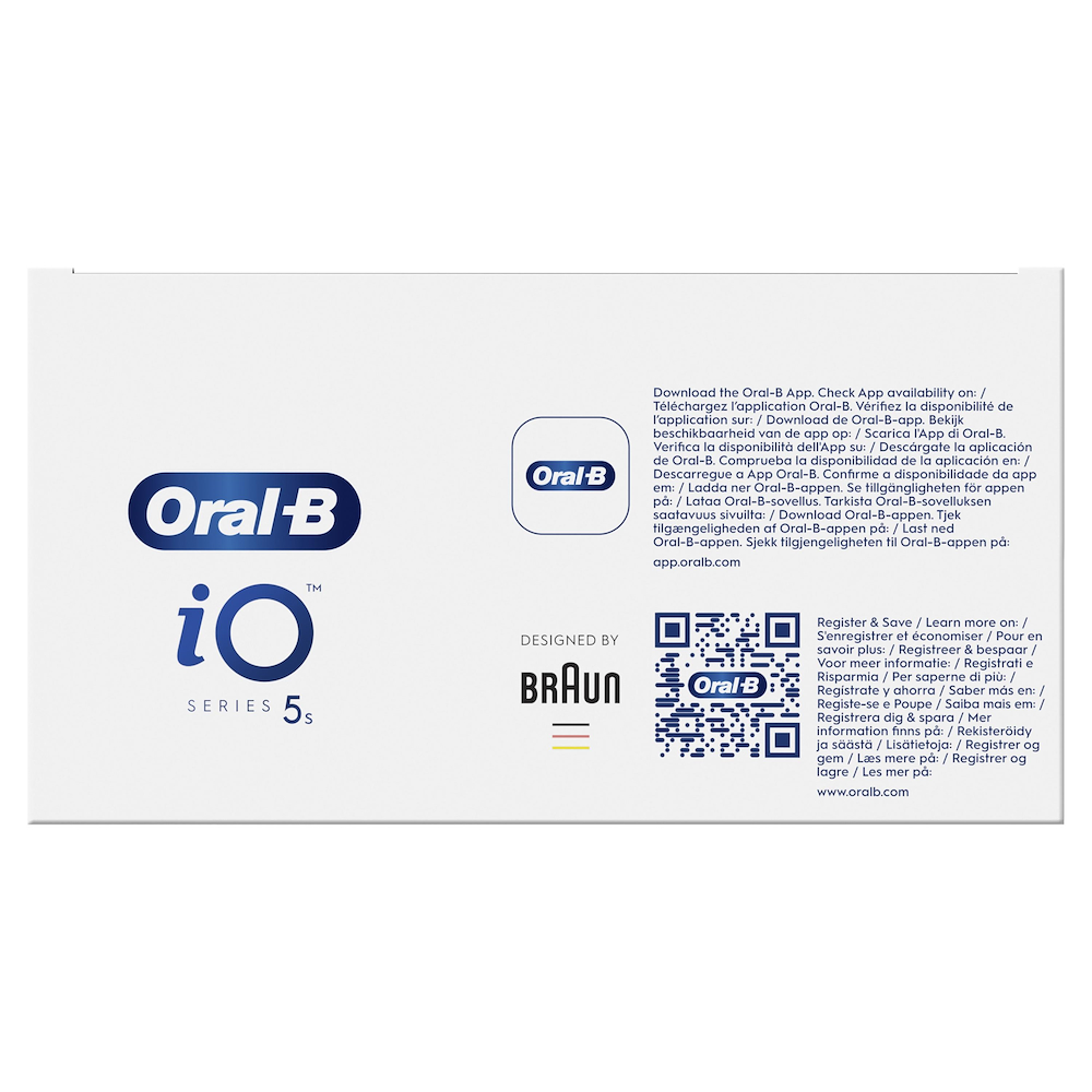 ORAL-B IO5SMATTBLACK - Oral-B iO 5 Elektrische Zahnbürste Schwarz