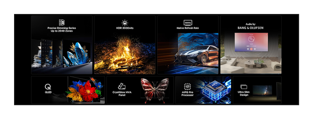 TCL 55C79K - Smart TV MiniLED 4K 55 Zoll