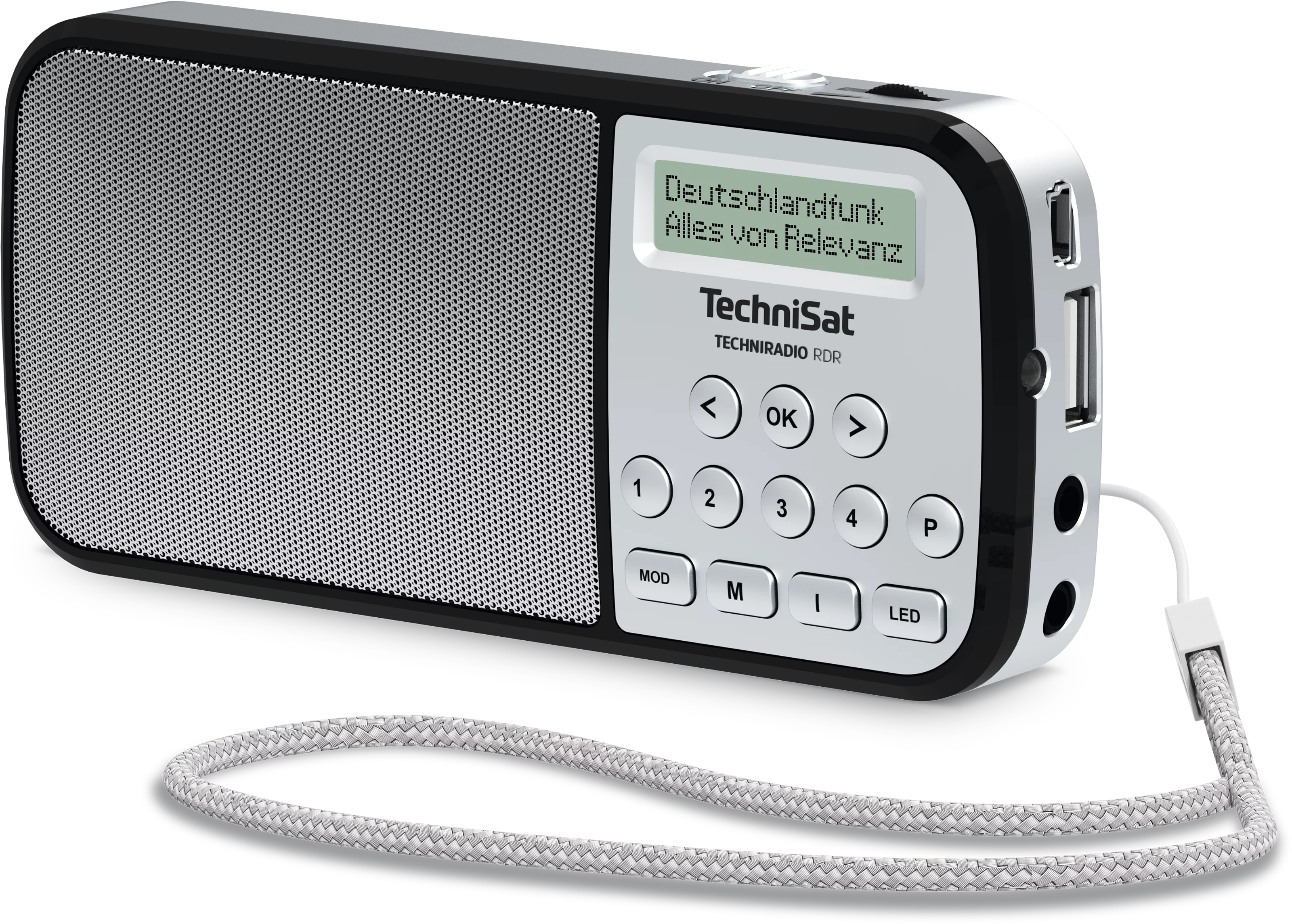 TechniSat 0002/3922 - TECHNIRADIO RDR DAB+ Taschenradio