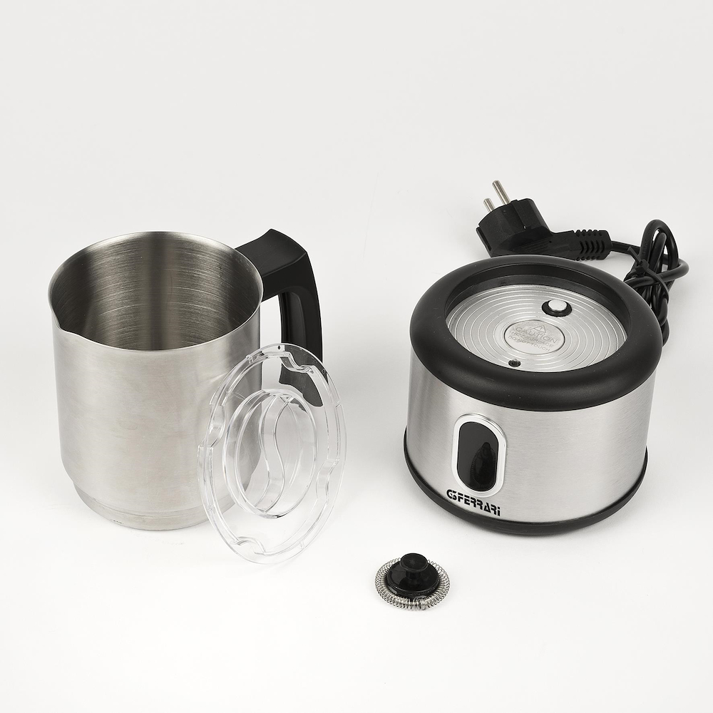 G3 FERRARI G1019800 - Milchaufschäumer 600W mit Edelstahlbecher