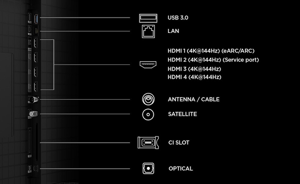 TCL 65C8L - 65" SQLED Mini LED Fernseher