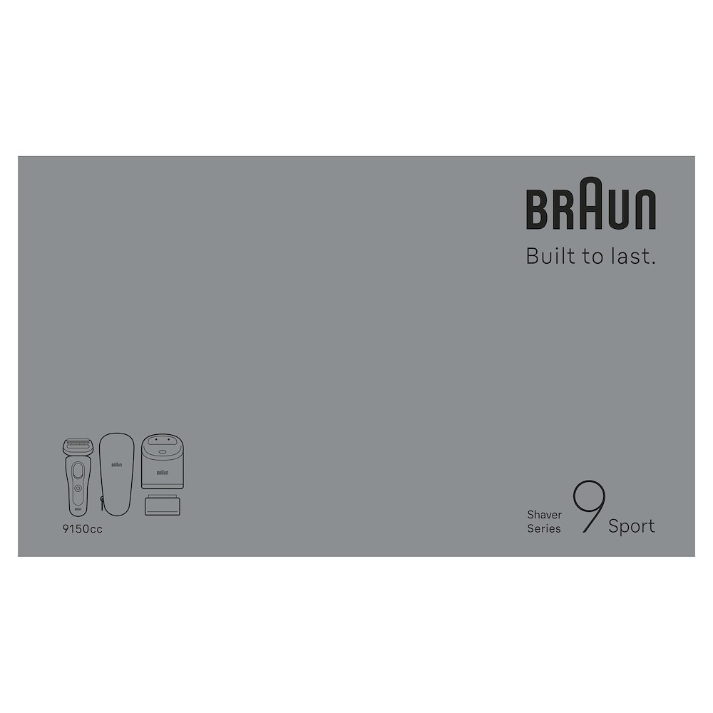 BRAUN 83920514 - Elektrorasierer mit Reinigungsstation