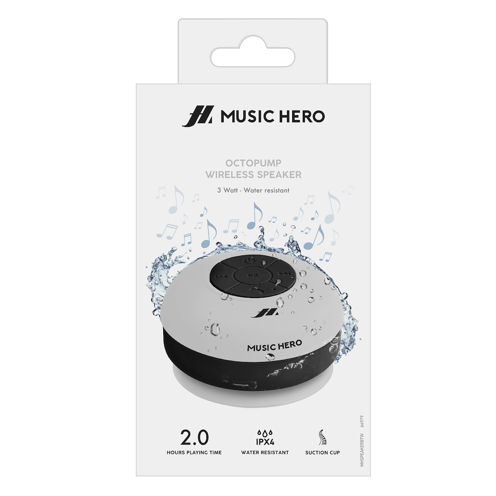 SBS MHSPEAKERBTW - Mini Bluetooth Lautsprecher IPX4