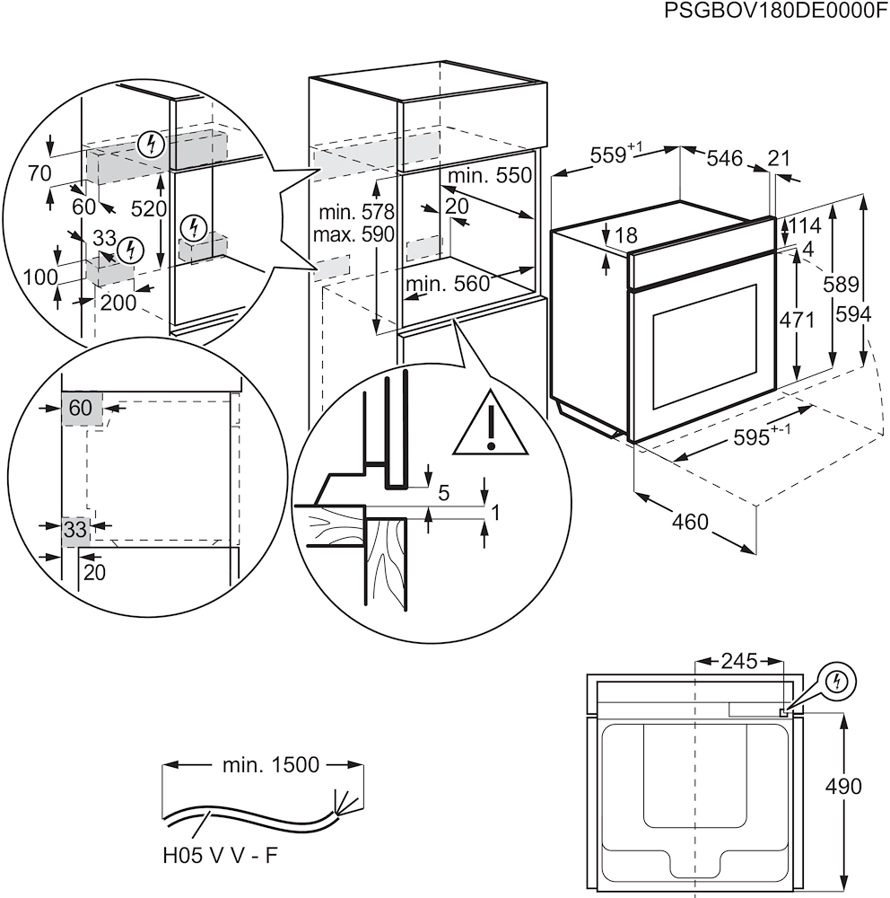 ELECTROLUX EOB9S3XH - SteamBoost Dampfbackofen 60 cm