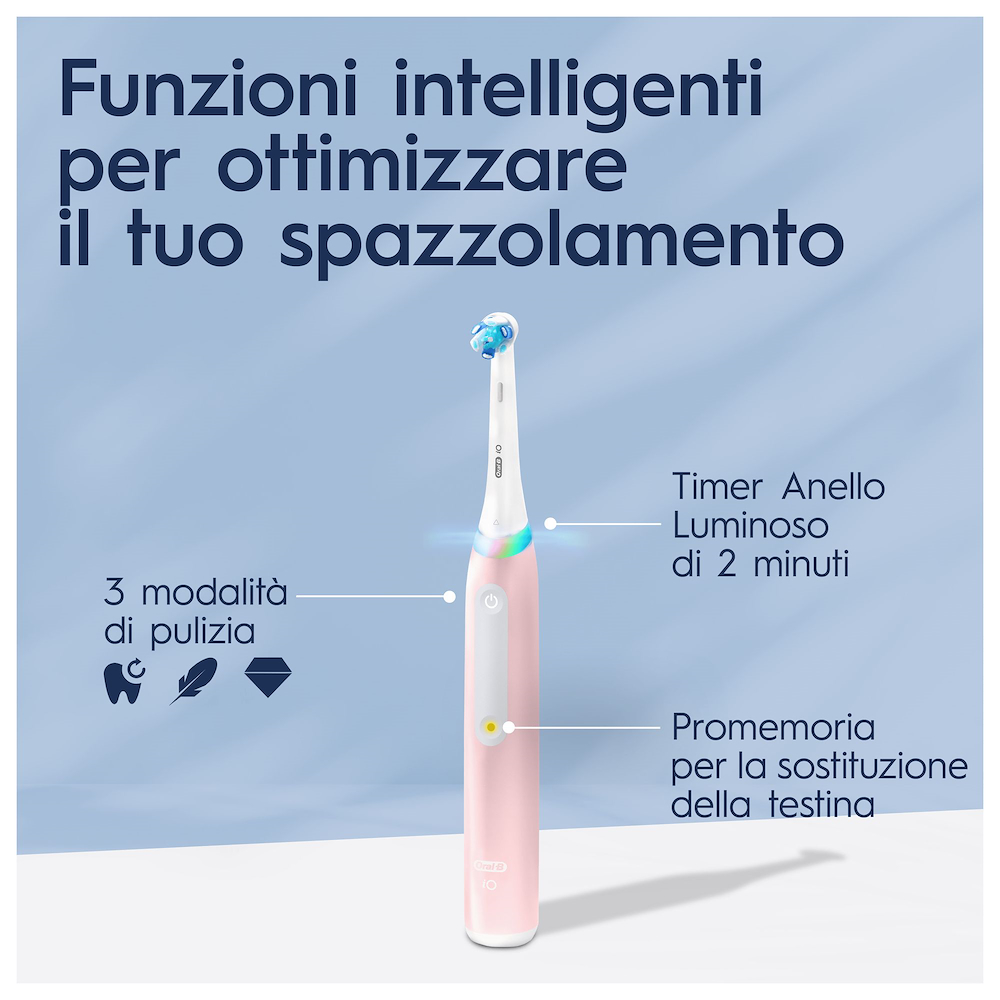 ORAL-B IO3SPINK - Oral-B iO Series 3 Elektrische Zahnbürste Rosa