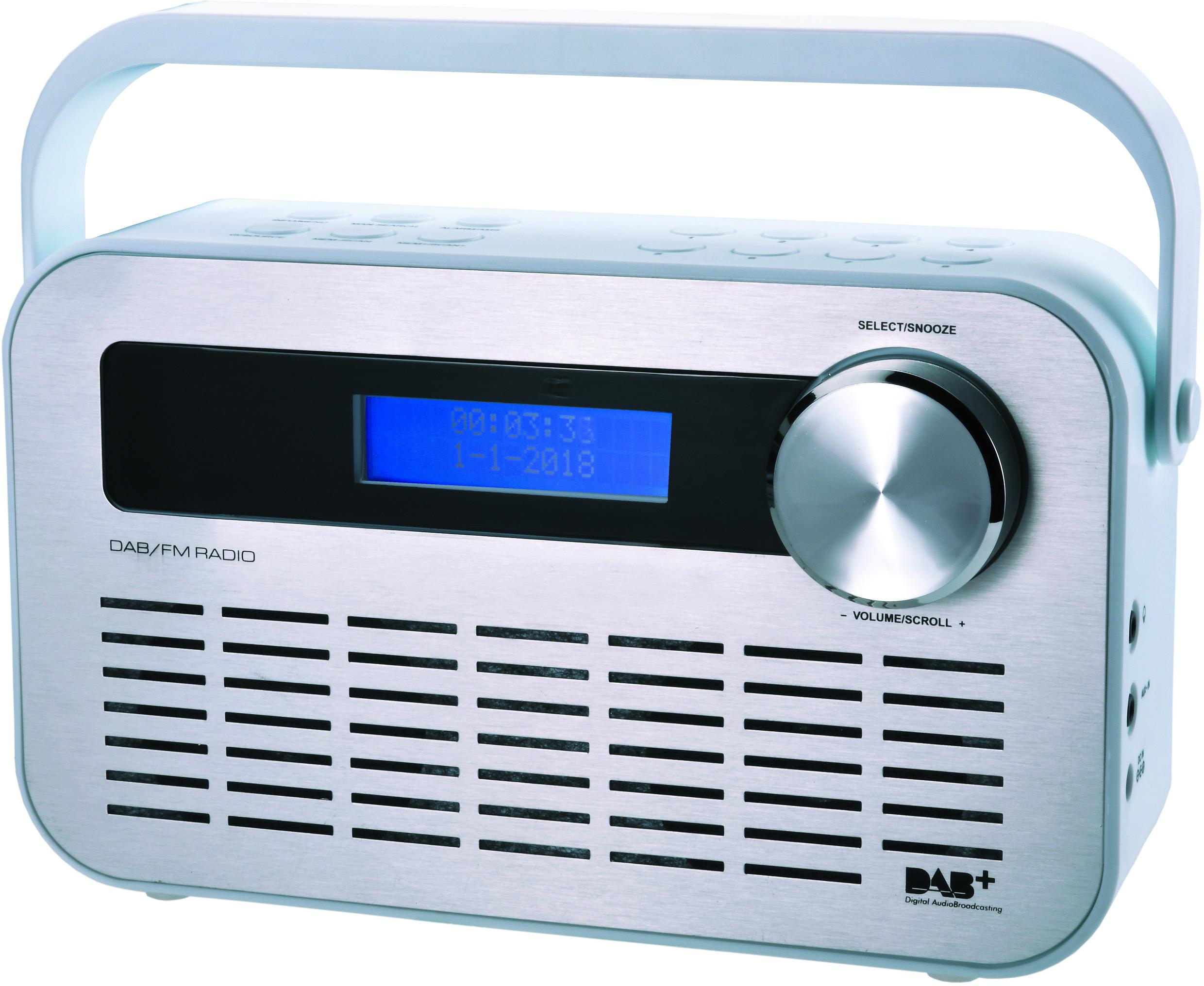 RADIO FM PORTATILE DIGITALE DAB+ DISPLAY LCD BLUETOOTH BIANCO (JBLTUNER2WHT)