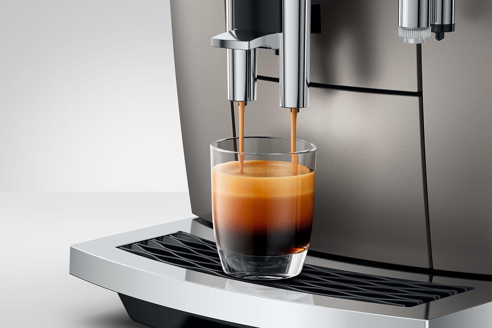 JURA E8MIDNIGHTSILVER - Kaffeevollautomat Midnight Silver