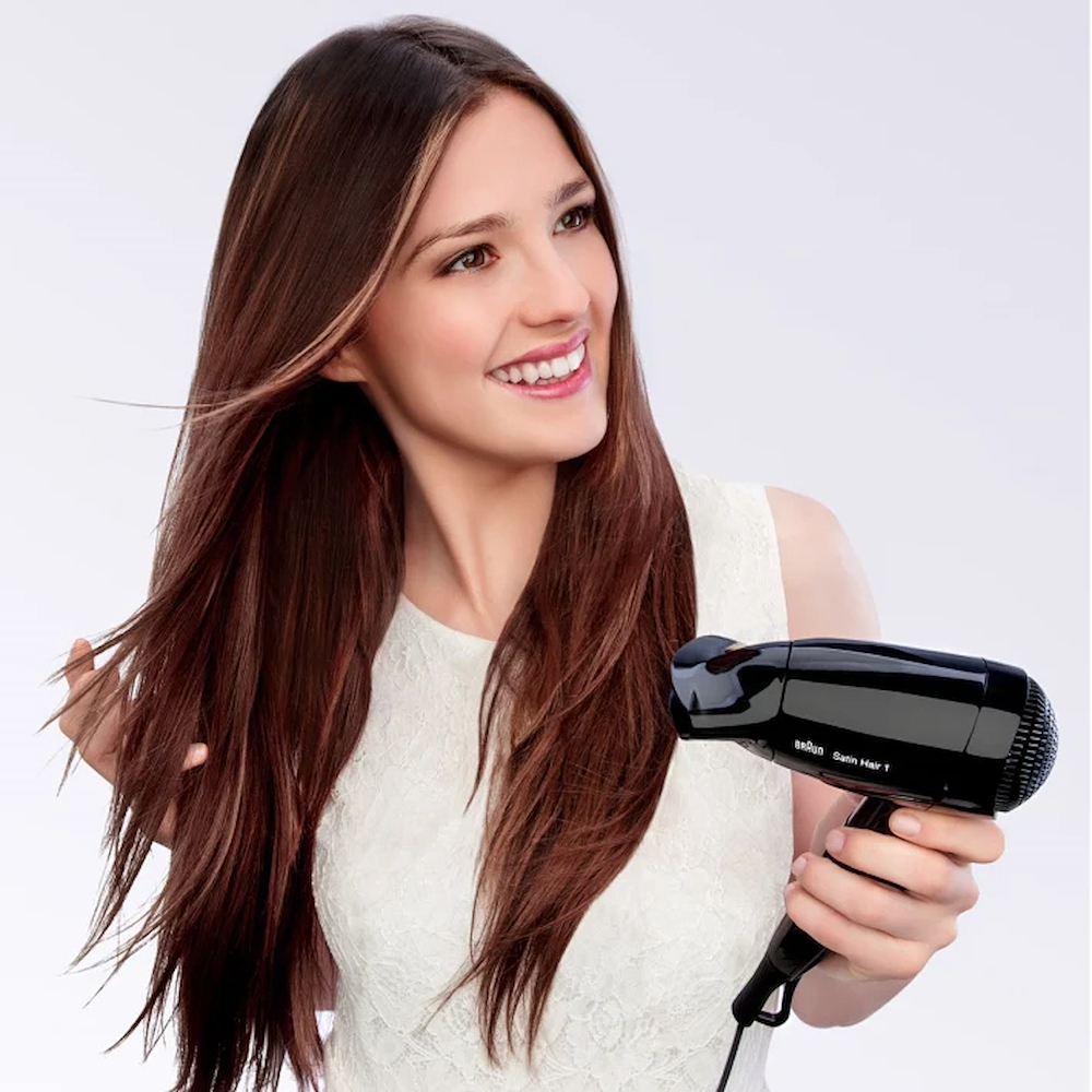 BRAUN BRHD130E - Haartrockner für Reisen Braun