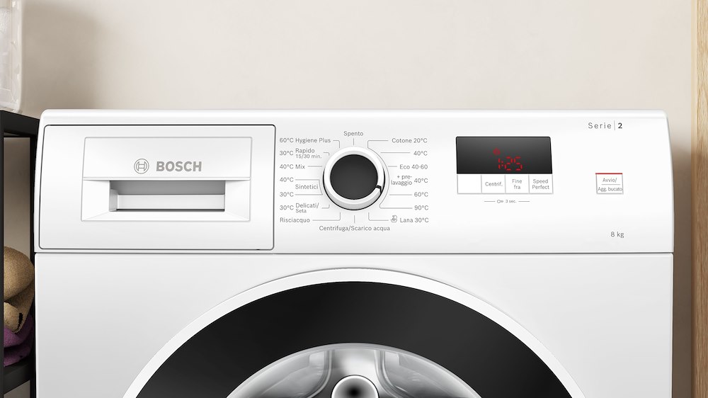 BOSCH WGE03201IT - Frontlader Waschmaschine 8Kg