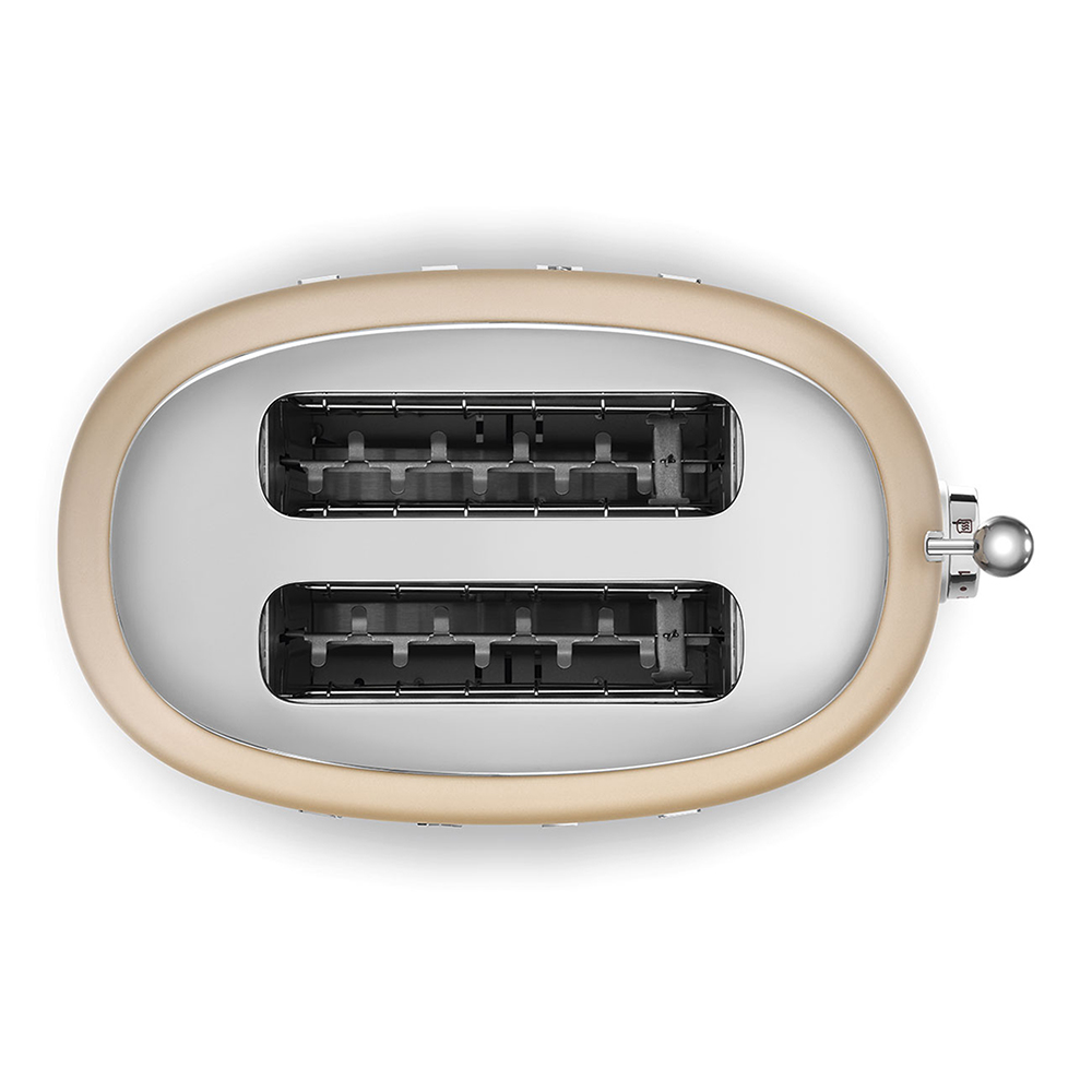 SMEG TSF01CHMEU - Toaster 50er Jahre Gold