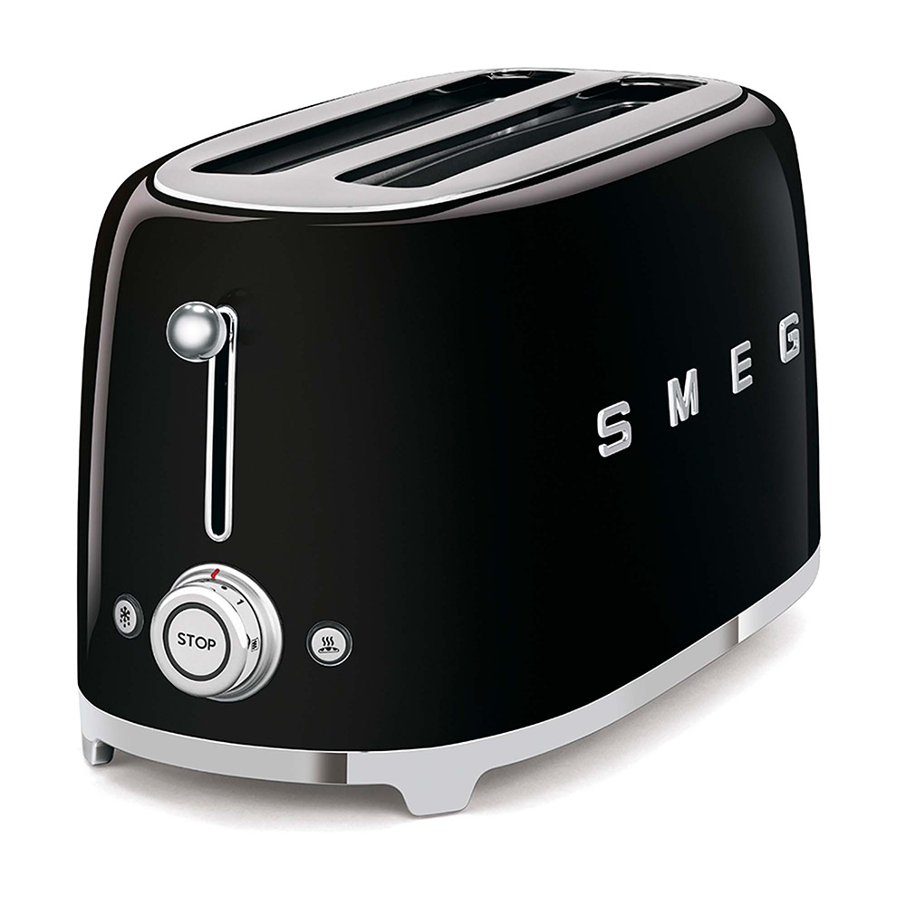 SMEG TSF02BLEU - 50's Style Toaster Schwarz