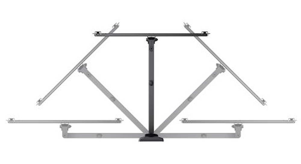 MELICONI 580469 - TV-Halterung Flatstyle für bis zu 65 Zoll