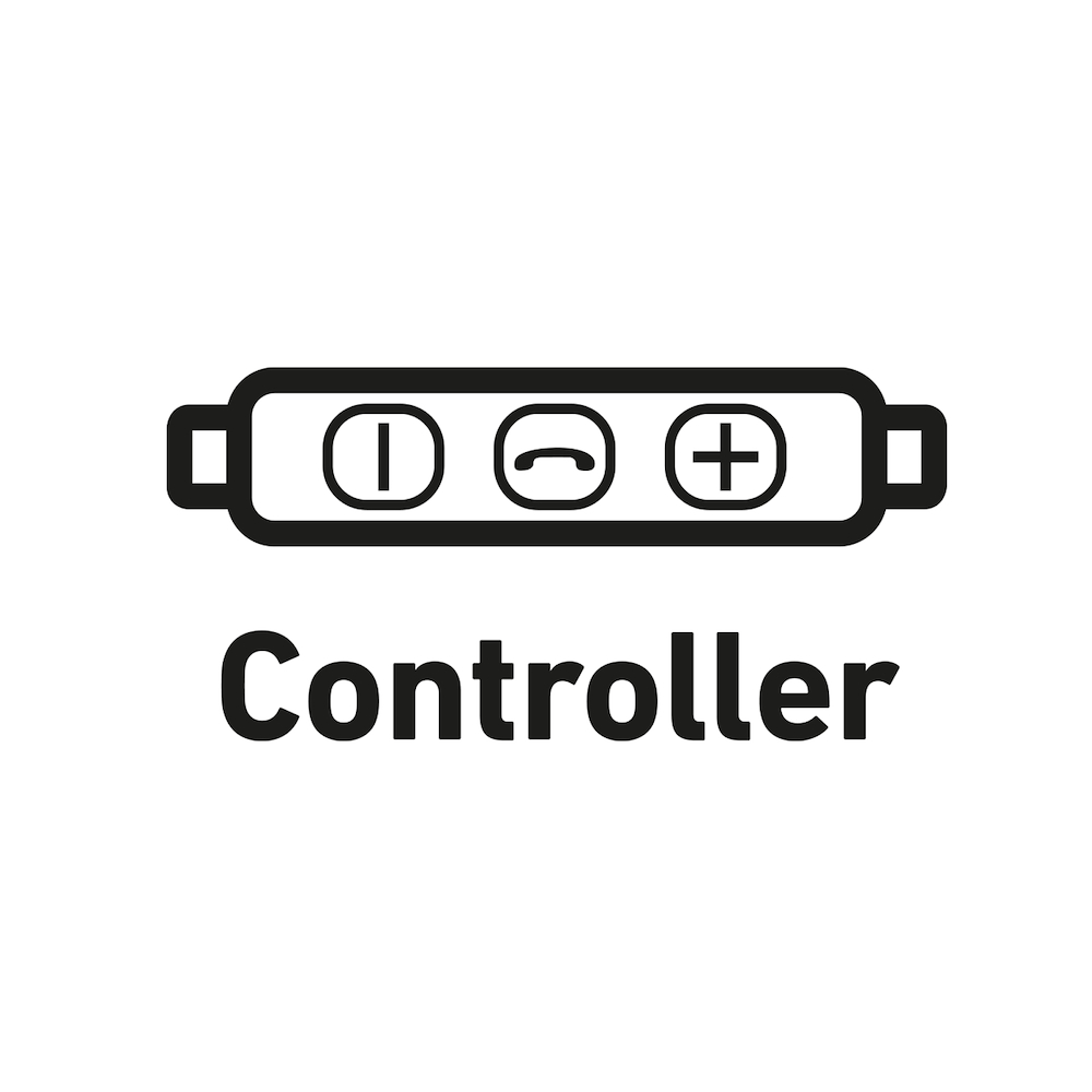 SBS TEEARTYCAPW - Halb In-Ear Kopfhörer USB-C Weiß