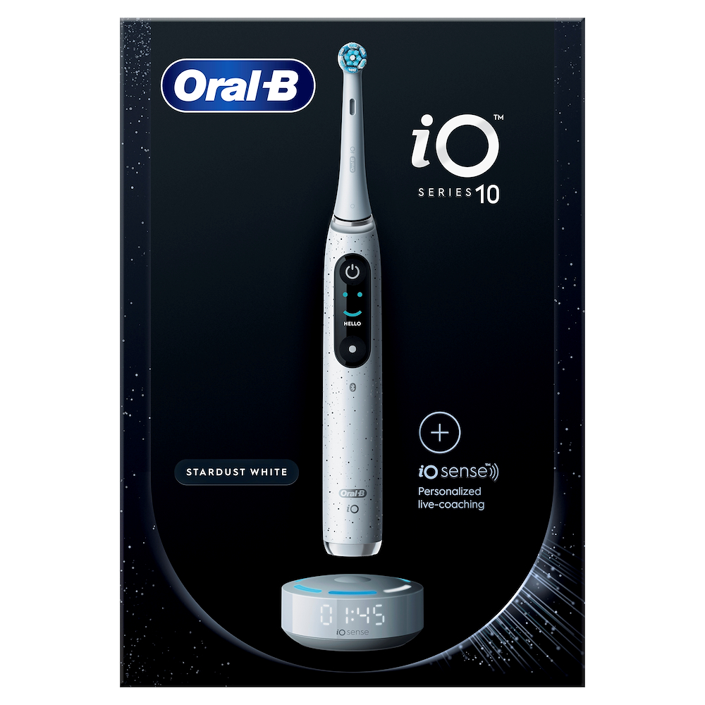 ORAL-B IO10WHITE - Oral-B iO Series 10 Elektrische Zahnbürste Weiß