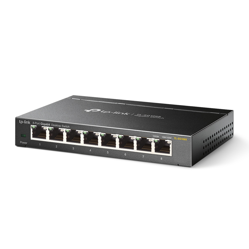 TP-LINK TLSG108S - Gigabit Switch 8 Ports