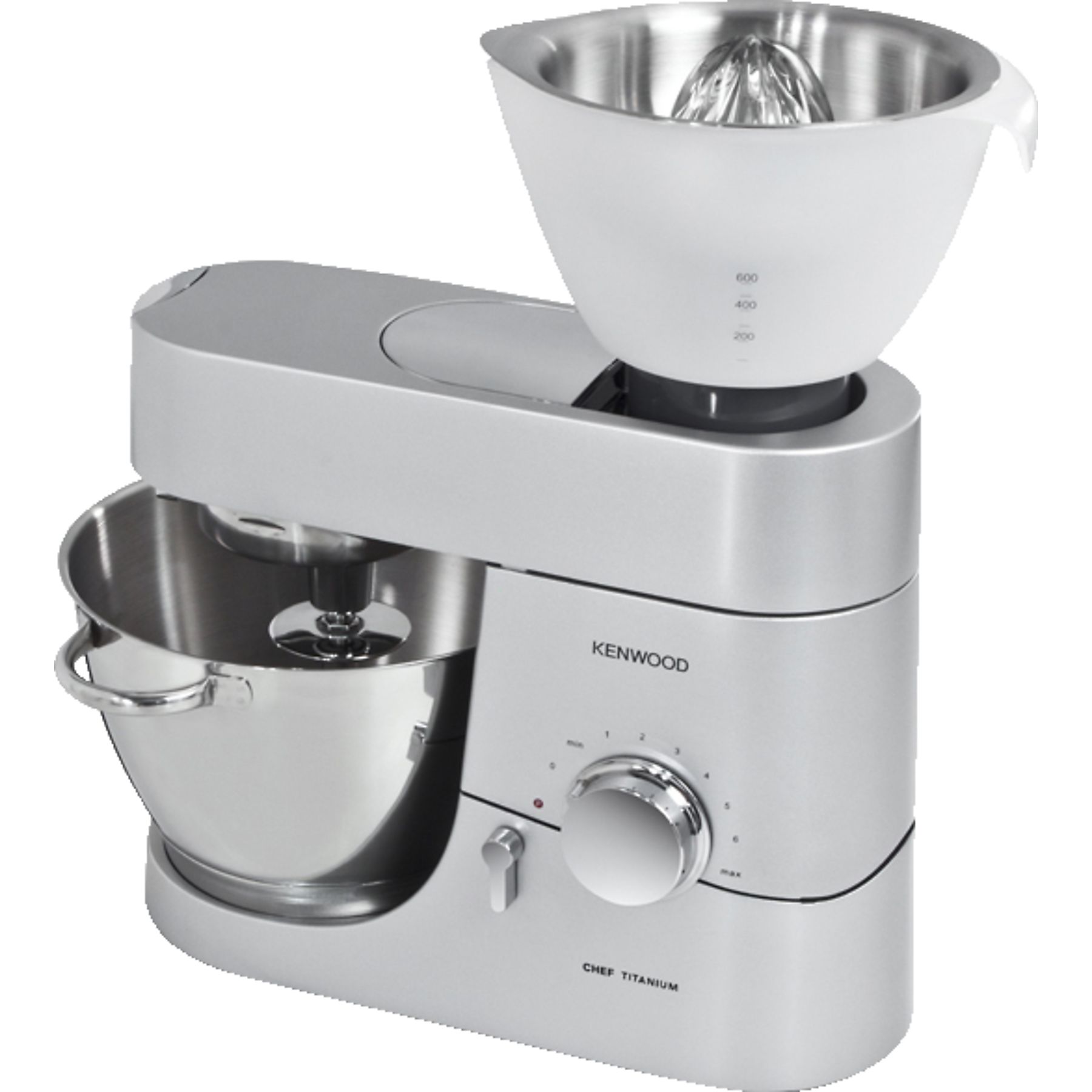KENWOOD KVC3100W - Chef Küchenmaschine 4,6L Weiss + AT312B Zitruspresse