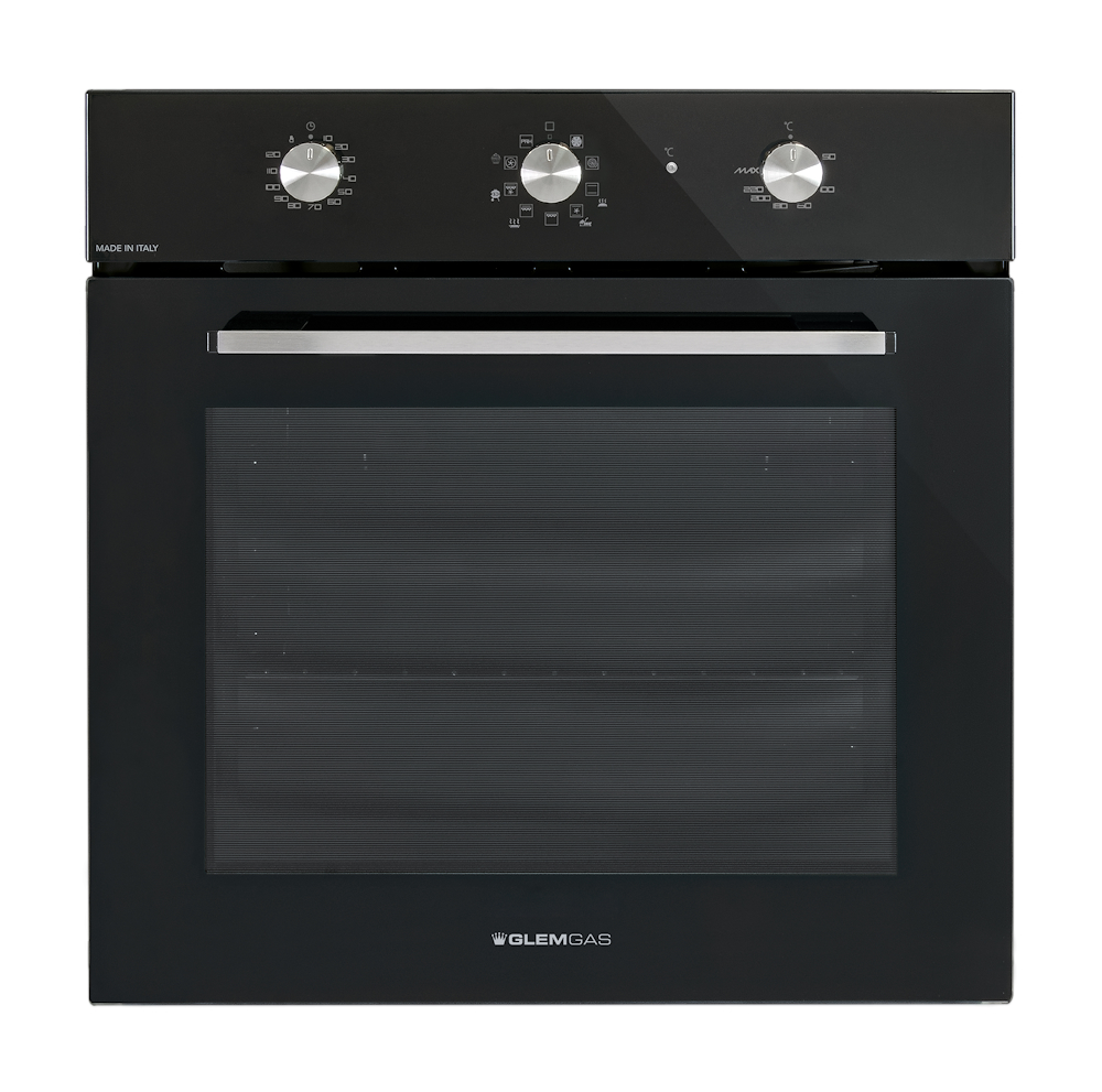 GLEM GAS DGF9NES6AF - Multifunktionsofen 60CM in Schwarz