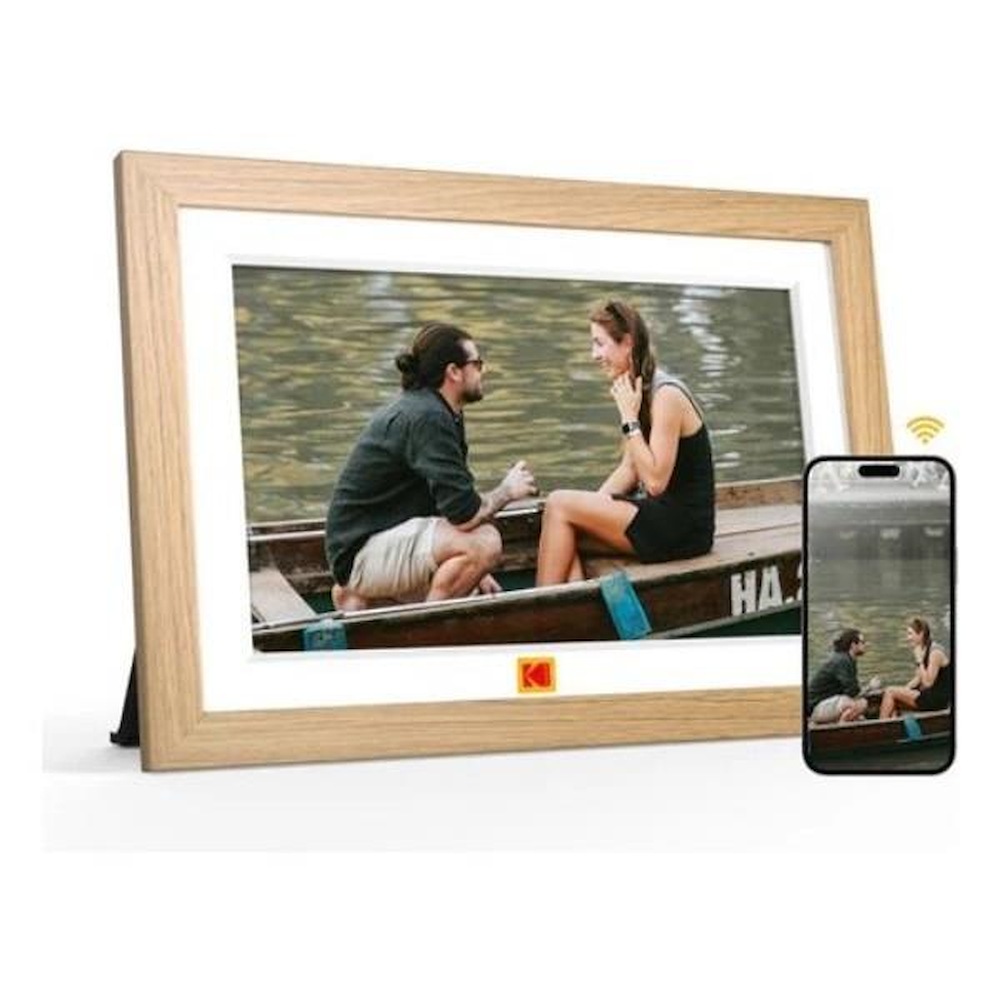 KODAK RCF1018W - digitale Bilderrahmen 10" Holzrahmen