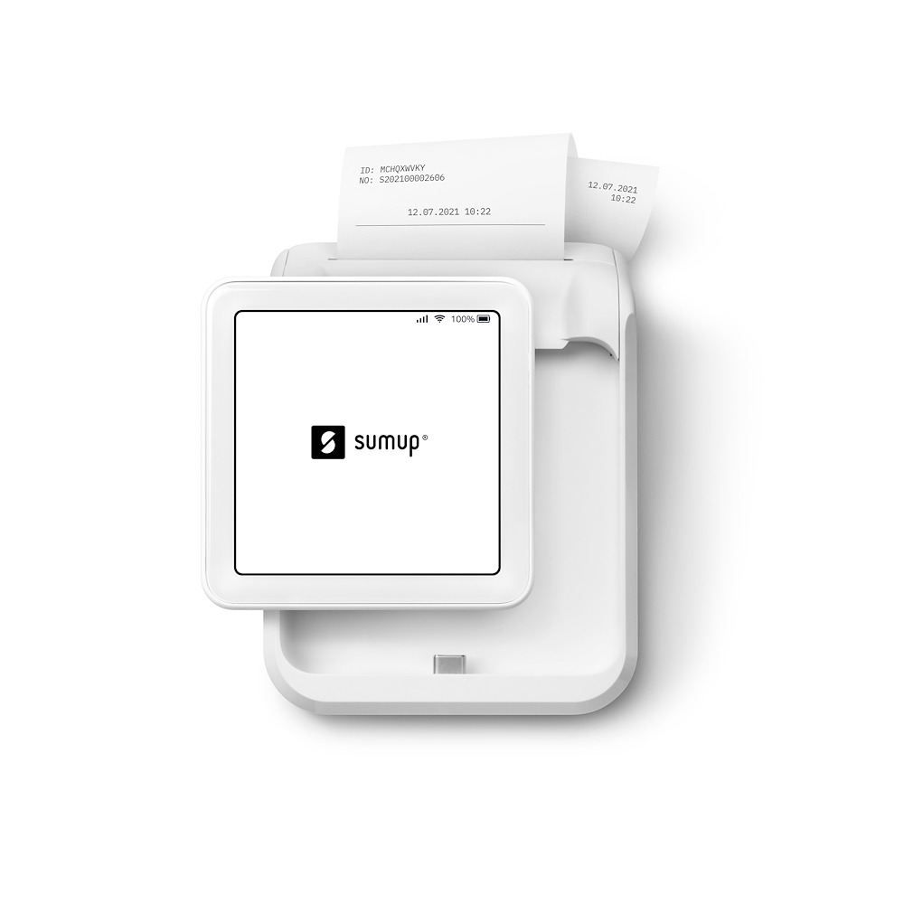 SUMUP 800620001 - Lesegerät für POS mit WLAN und Drucker