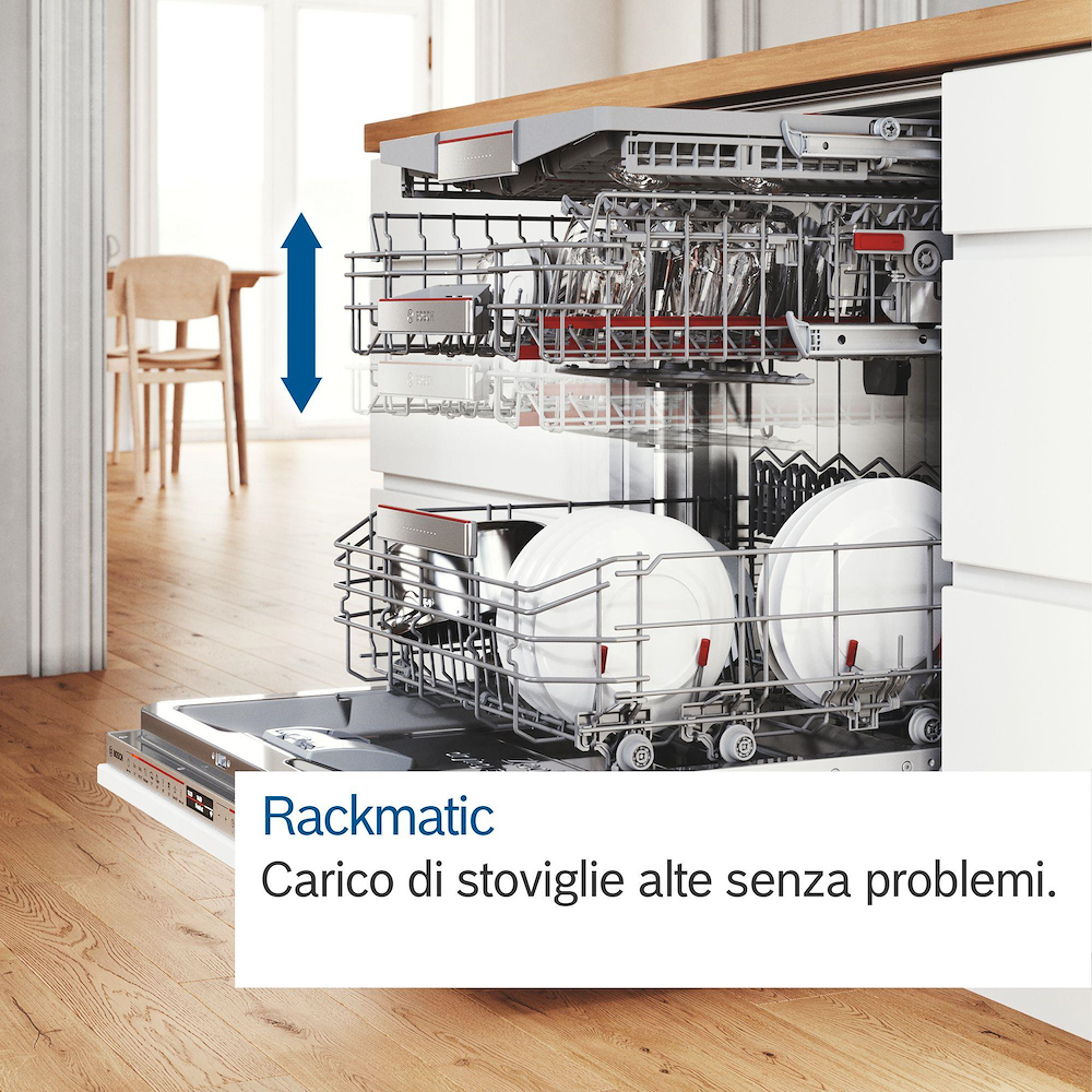 BOSCH SMS4EVI08E - Geschirrspüler 60 cm Edelstahl Klasse B
