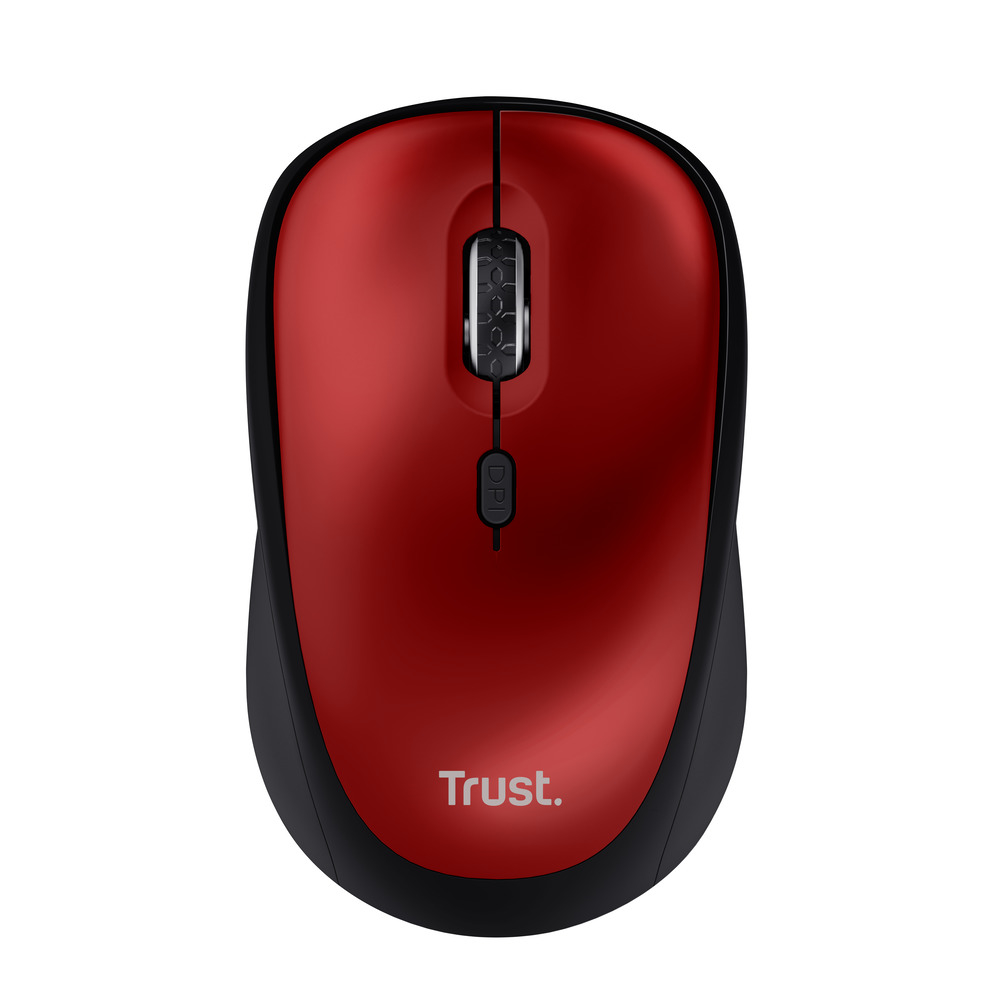 TRUST 24550 - Trust YVI+ Rot Wireless Maus Eco