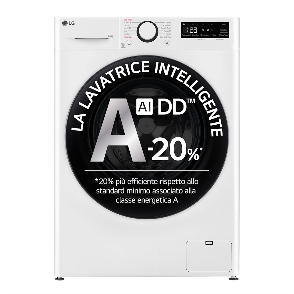 LG F4R3013NSWB - Frontlader Waschmaschine 13kg AI DD A-20%