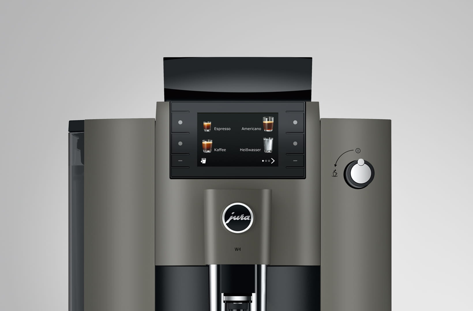 JURA W4DARKINOX - Kaffeevollautomat Dark Inox