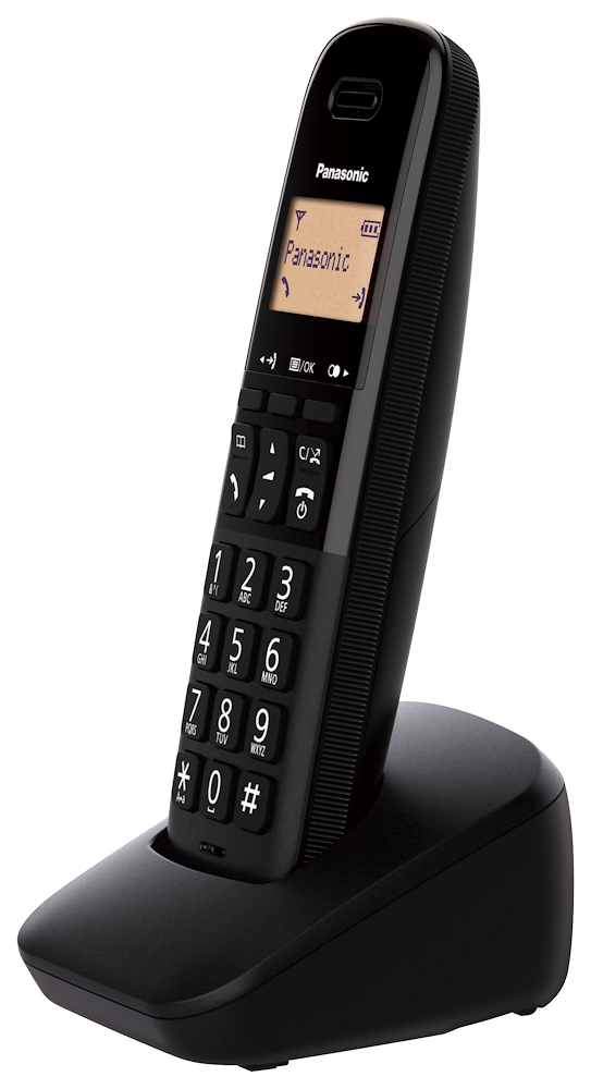 PANASONIC KXTGB610JTB - Cordless Telefon mit speicherbarer Nummer