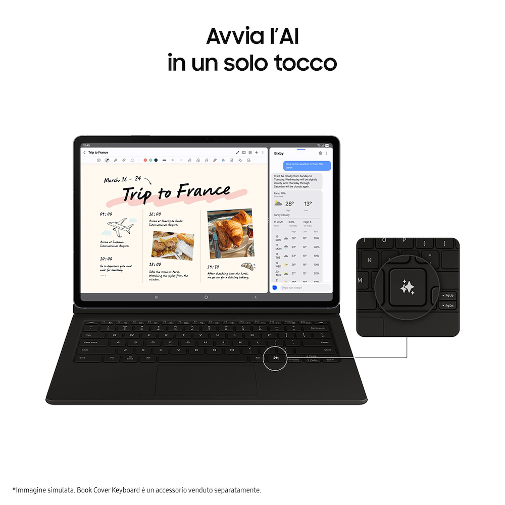 SAMSUNG SMX520NZAREUE - Galaxy Tab S10 FE 128GB WIFI