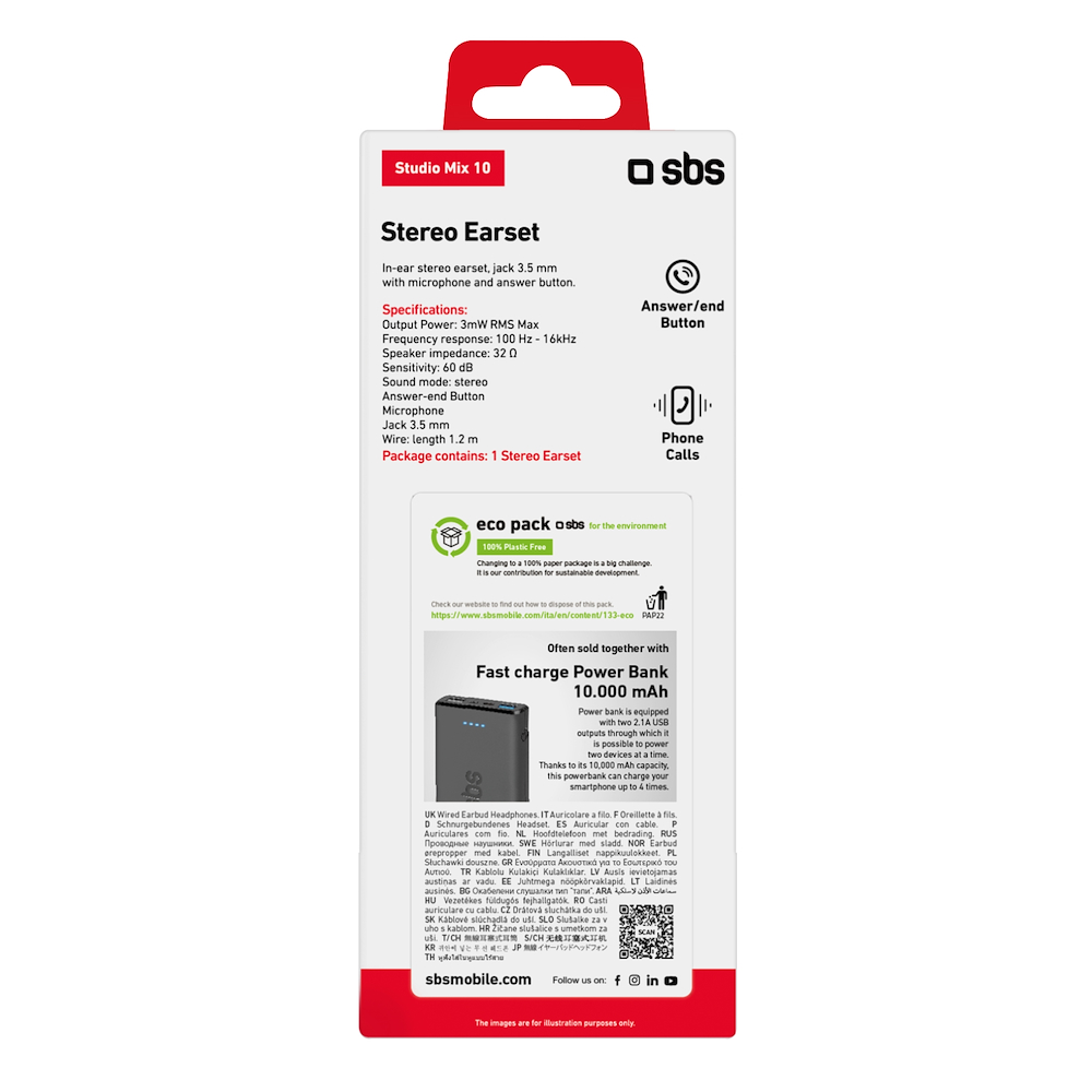 SBS TEEARTYCK - Type-C Kopfhörer