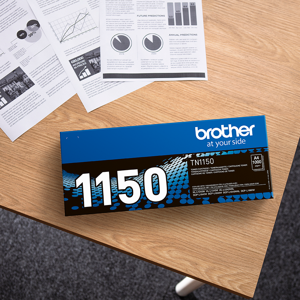BROTHER TN1150 - Toner schwarz, 1000 Seiten