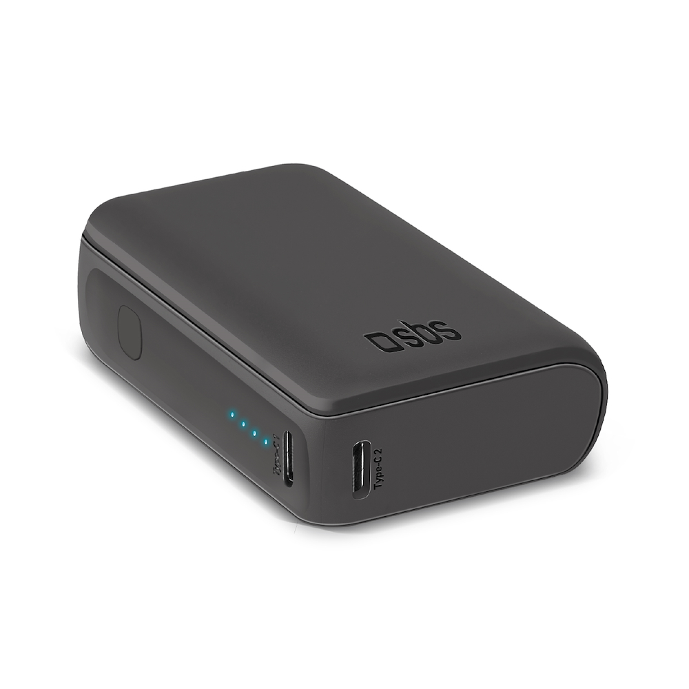 SBS TTBB10000MINIK - Power Bank 10000mAh mit 3 USB-Anschlüssen