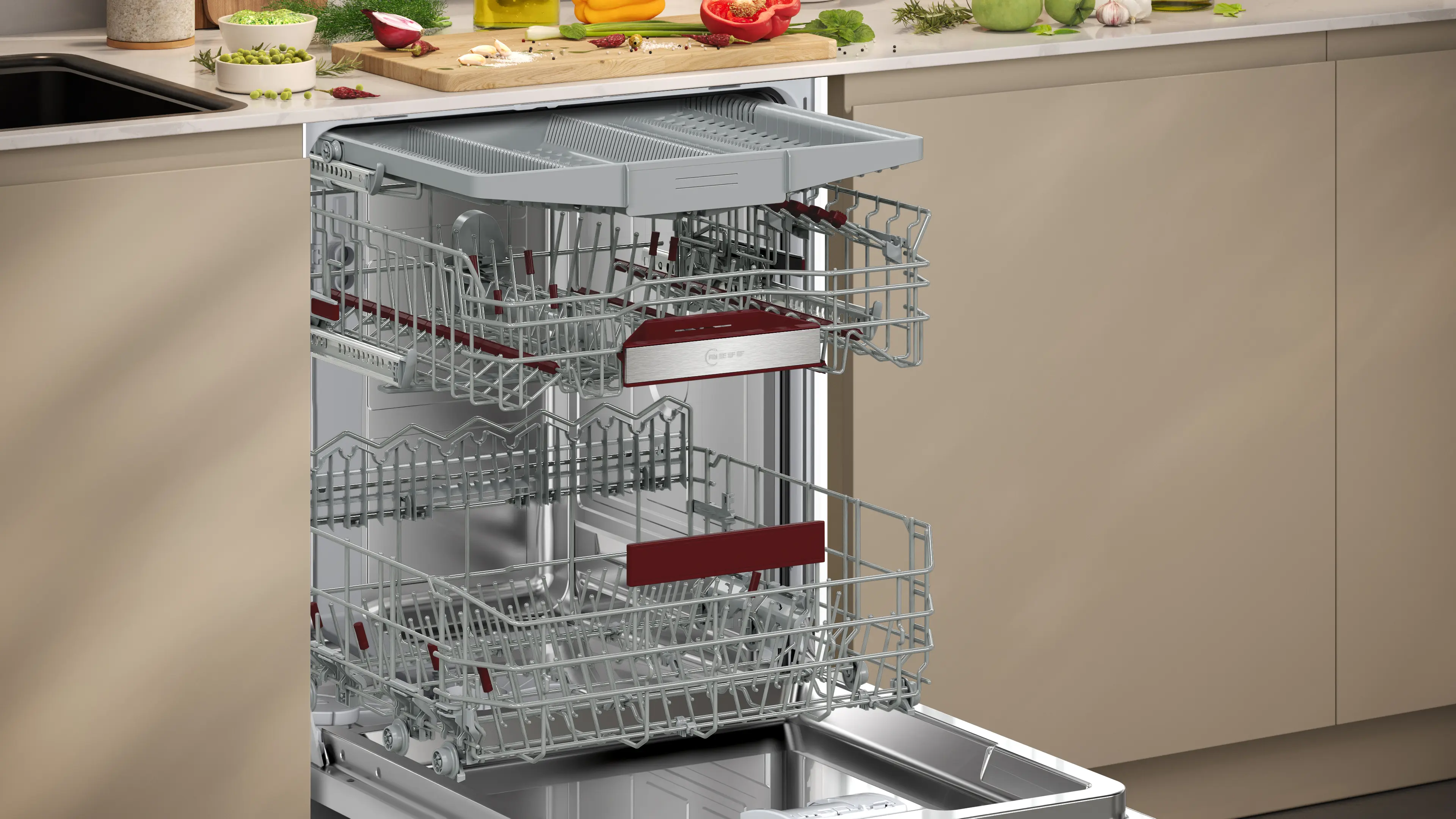 NEFF S145ECS15E - N 50 Geschirrspüler integrierbar 60 cm