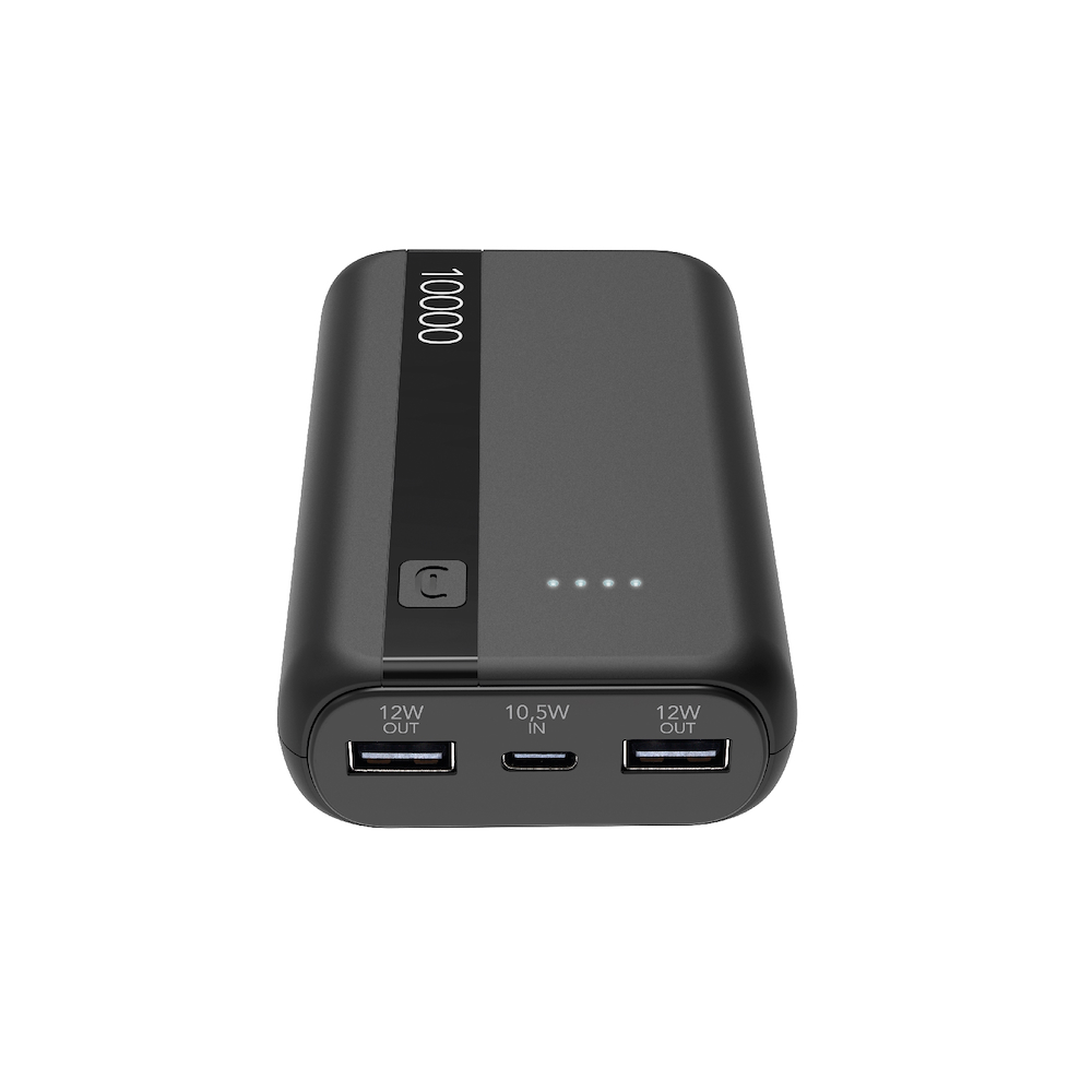CELLULAR LINE PBENTRY10000K - Power Bank 10000mAh USB-C Schwarz