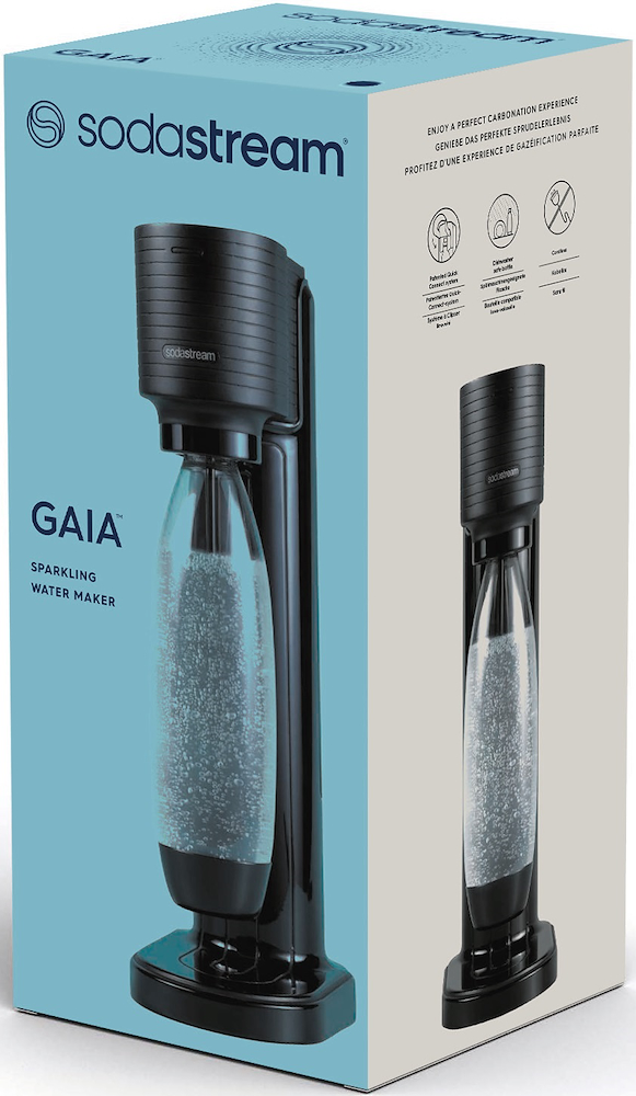 SODASTREAM 2270273 - SodaStream Gaia Wassersprudler Schwarz