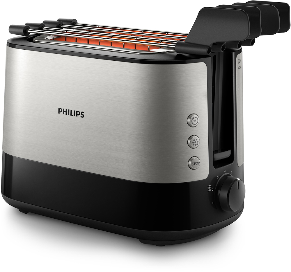 PHILIPS HD2639 - Toaster 730W 2 Scheiben 7 Einstellungen