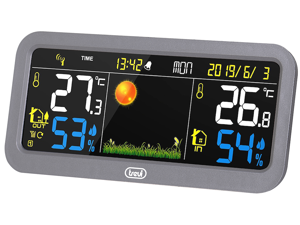 TREVI 0ME3P2010 - Wetterstation mit Sensor Trevi ME 3P20 RC