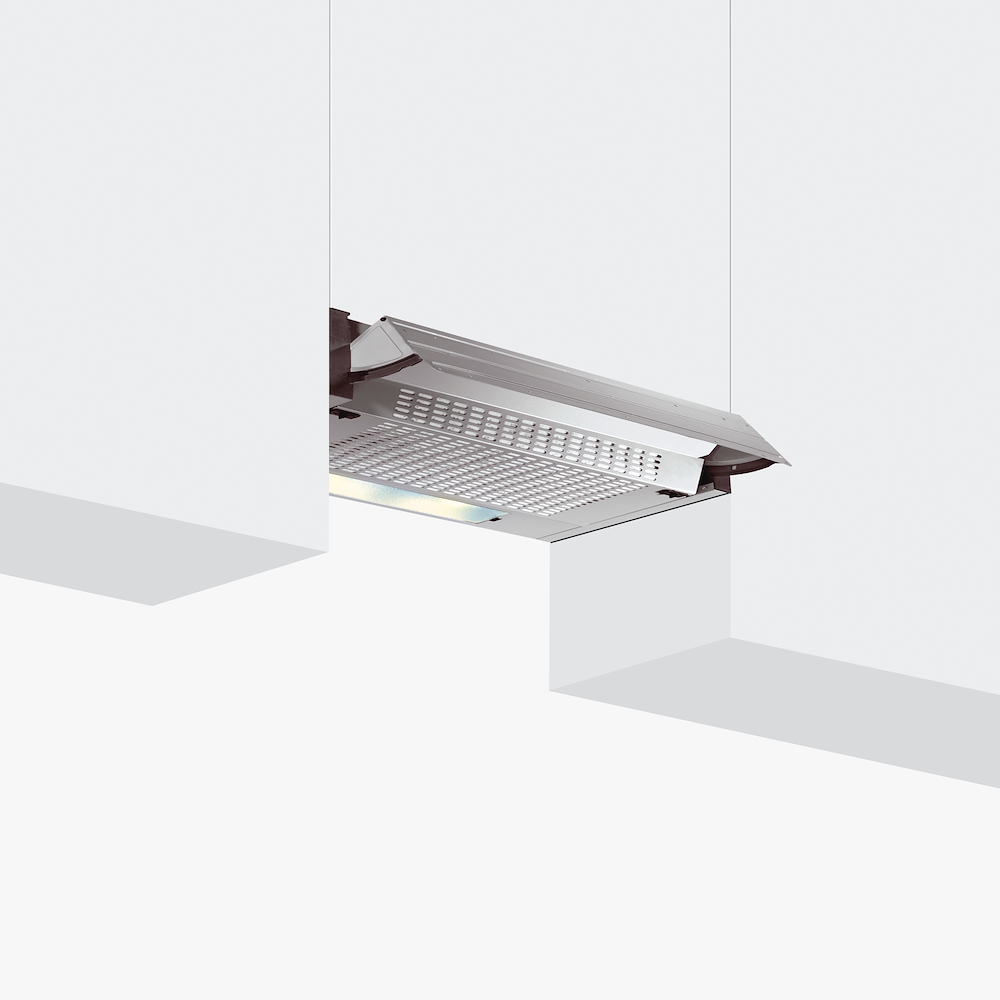 GLEM GAS GHE601SI - Glem Gas 60cm Unterbau Dunstabzug