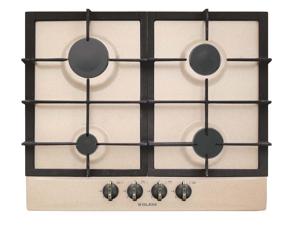 GLEM GAS DGP64GHAVE - 60 cm Gasherd 4-Felder