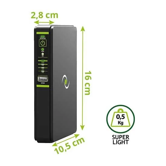 Tecnoware FGCERAPLDC252 - Kompakte DC-POE-USV