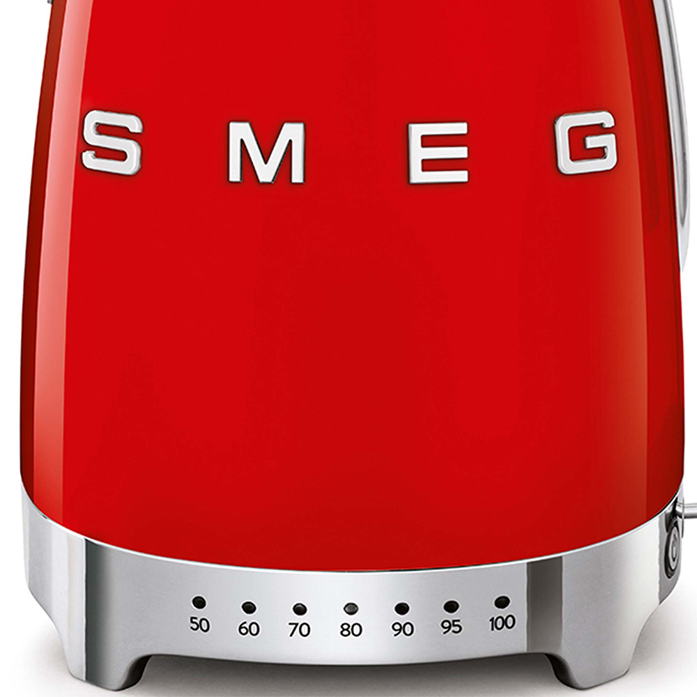 SMEG KLF04RDEU - Wasserkocher im 50er Jahre Stil Rot