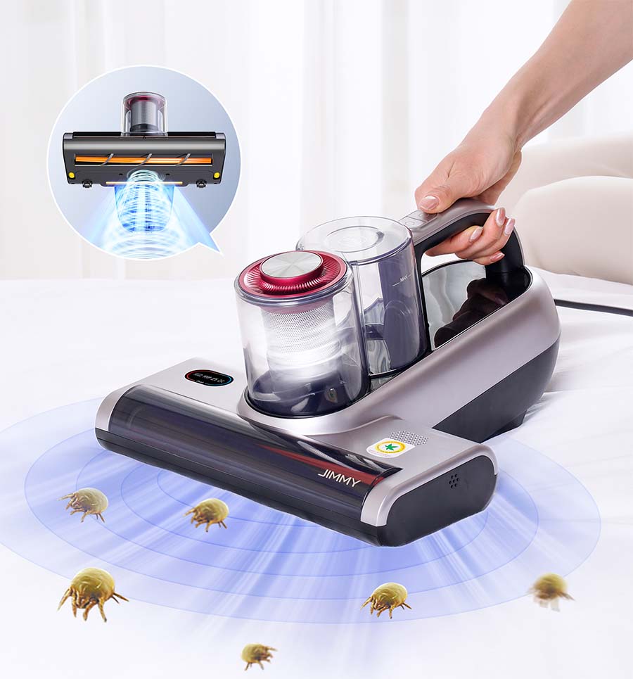 JIMMY BX6PRO - Anti-Milben UV Staubsauger mit Doppeltank