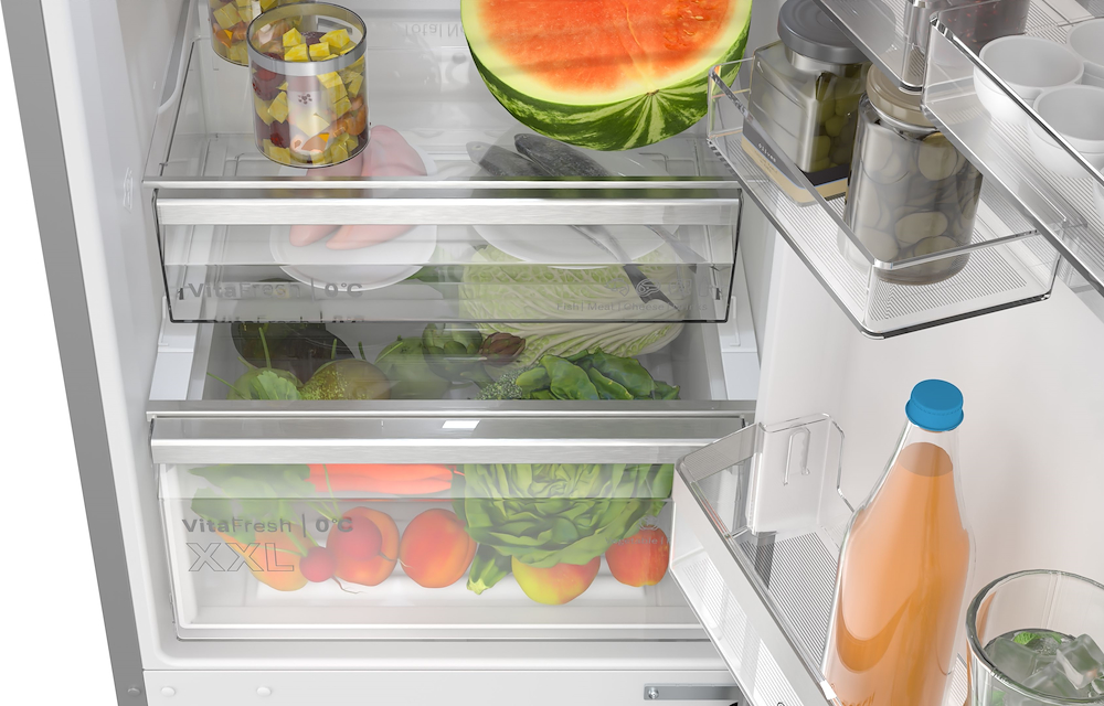 BOSCH KGN39AIAU - Kombikühlschrank 203x60 cm in Edelstahl