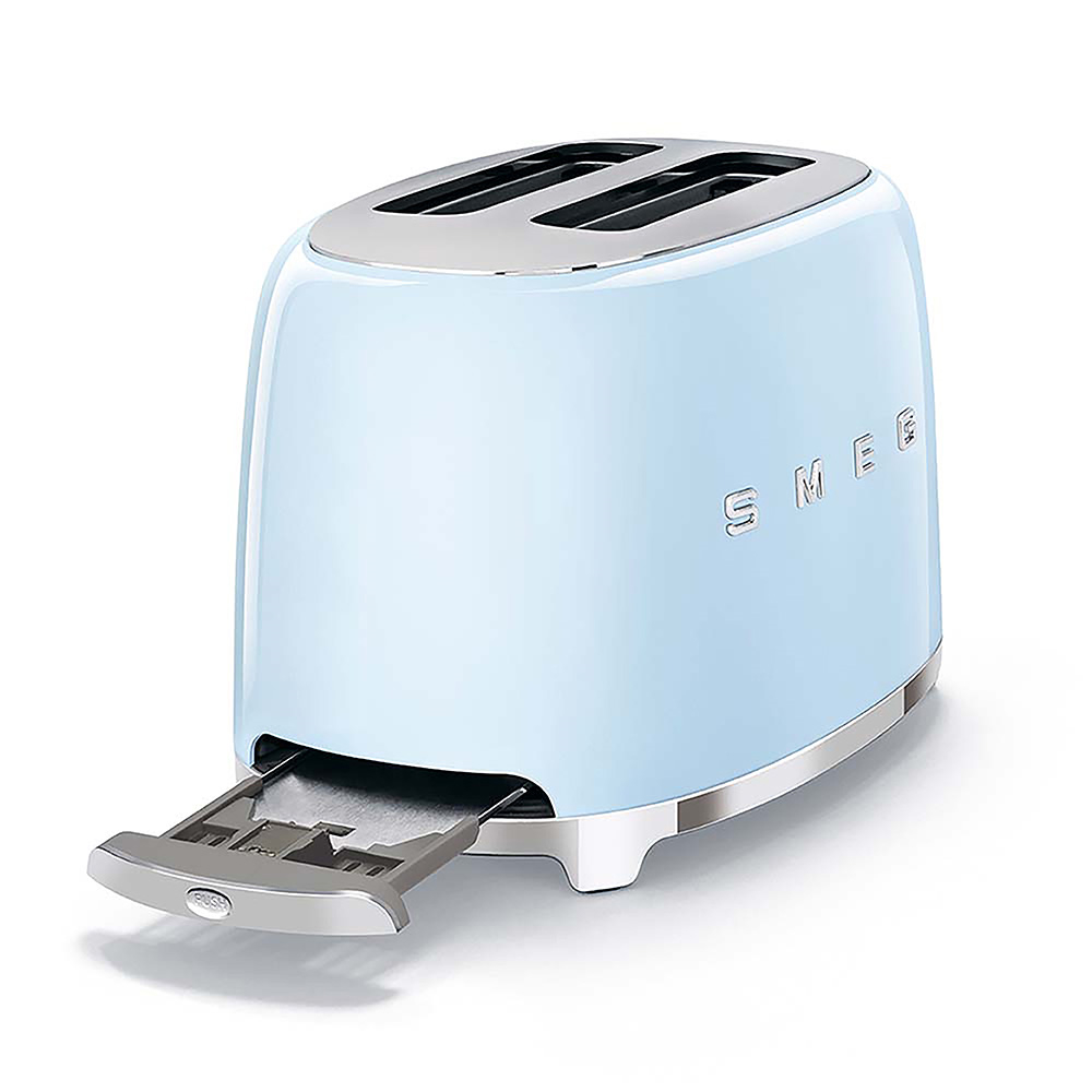 SMEG TSF01PBEU - Retro-Toaster 50er Jahre blau
