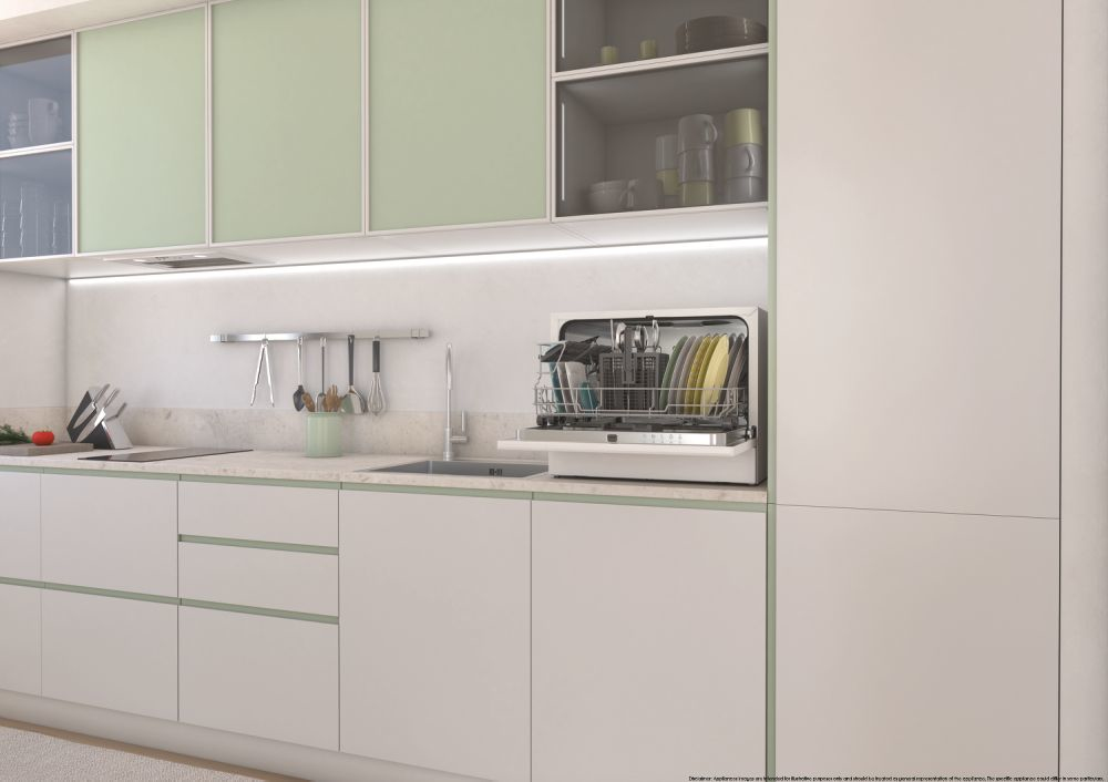 CANDY CP6E51LW - Candy 6 Plätze Geschirrspüler freistehend